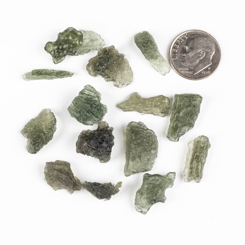 Moldavite 10 g Lot - B Grade WHOLESALE - InnerVision Crystals