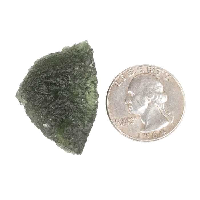 Moldavite 10.18 g 34x26x12mm - InnerVision Crystals