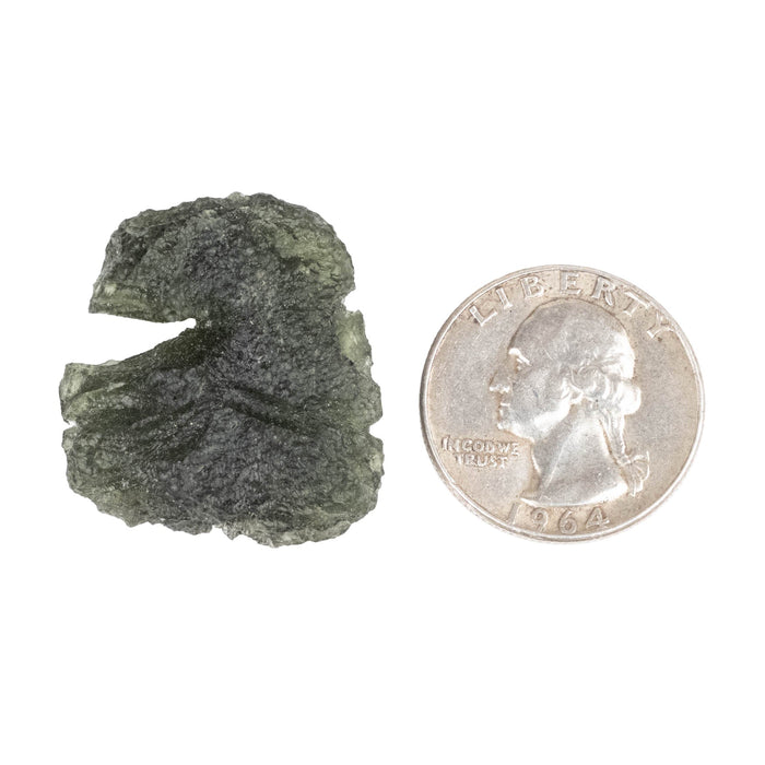 Moldavite 10.19 g 27x26x14mm - InnerVision Crystals