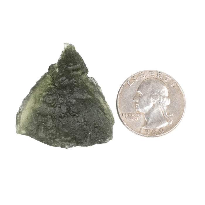 Moldavite 10.21 g 37x32x10mm - InnerVision Crystals