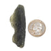 Moldavite 10.23 g 57x21x9mm B Grade - InnerVision Crystals