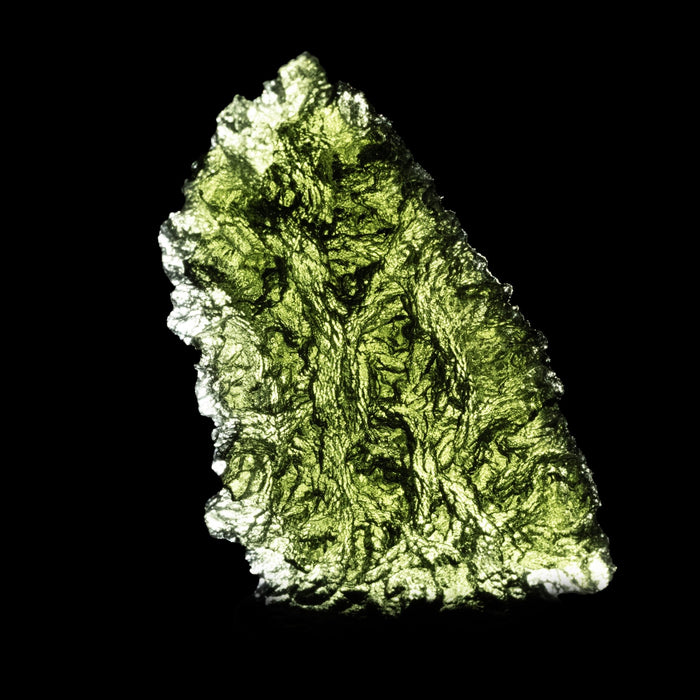 Moldavite 10.27 g 39x22x11mm - InnerVision Crystals