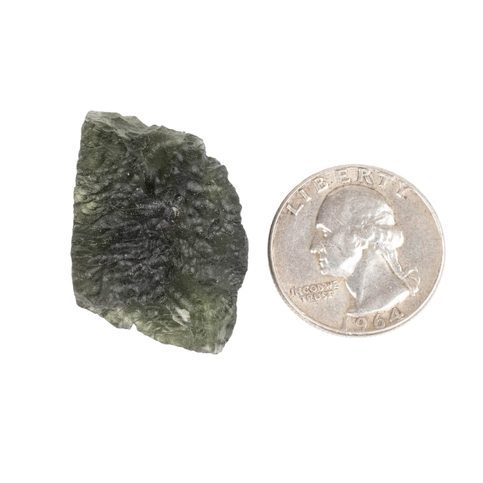 Moldavite 10.59 g 31x22x12mm - InnerVision Crystals