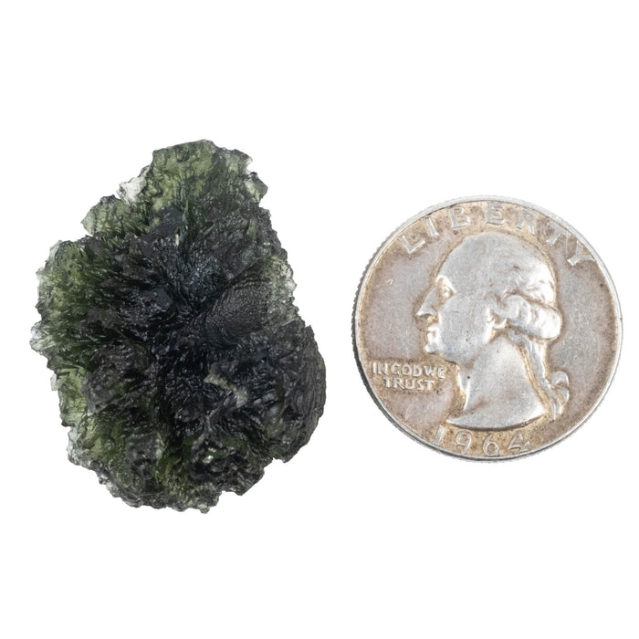 Moldavite 10.60 g 31x23x14mm - InnerVision Crystals
