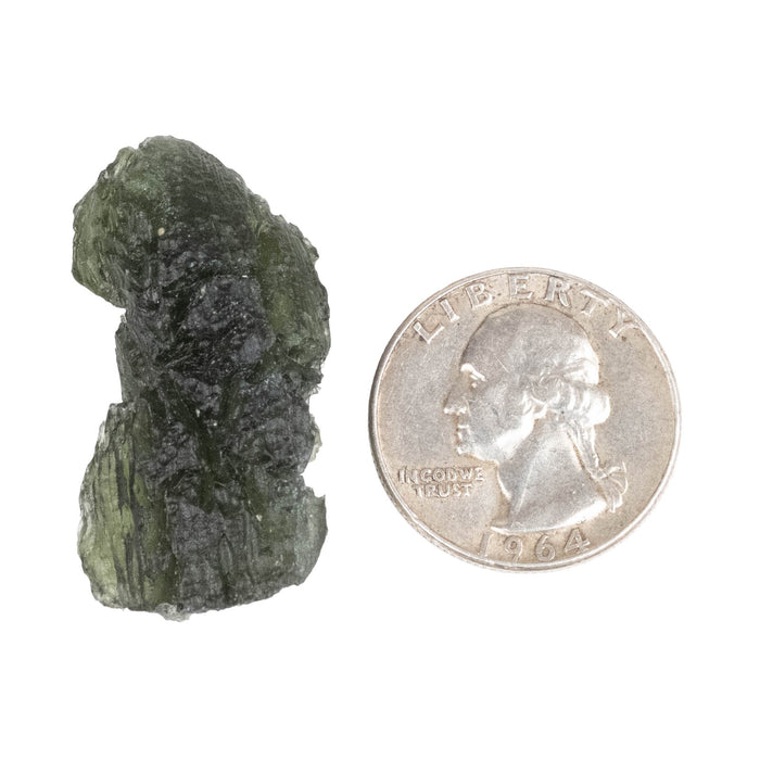 Moldavite 10.67 g 36x19x14mm - InnerVision Crystals