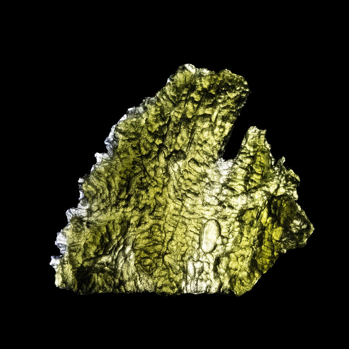 Moldavite 10.83 g 40x35x8mm - InnerVision Crystals