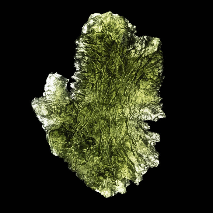 Moldavite 10.86 g 41x27x11mm - InnerVision Crystals