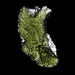 Moldavite 10.88 g 40x21x13mm - InnerVision Crystals