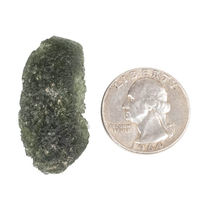 Moldavite 10.90 g 27x17x14mm - InnerVision Crystals