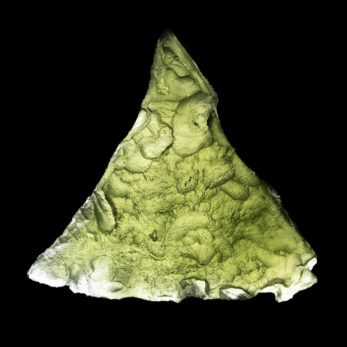 Moldavite 10.96 g 34x33x13mm B Grade - InnerVision Crystals
