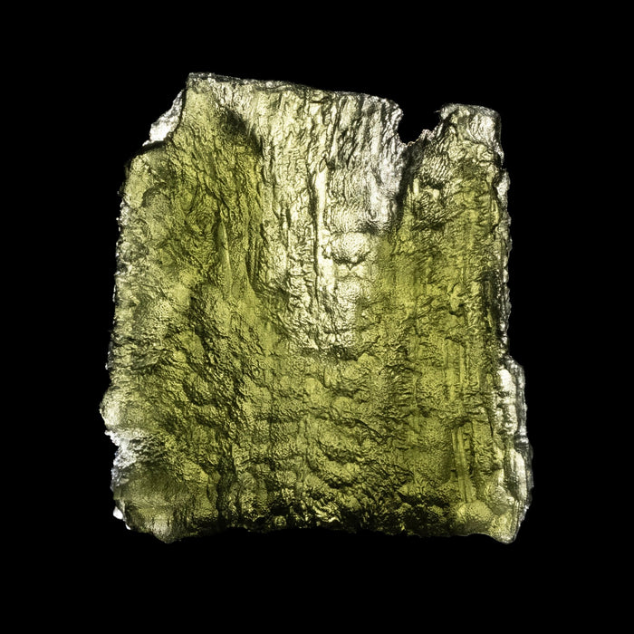 Moldavite 10.97 g 31x29x10mm B Grade - InnerVision Crystals