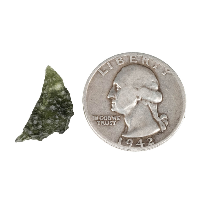 Moldavite 1.10 g 19x10x6mm - InnerVision Crystals