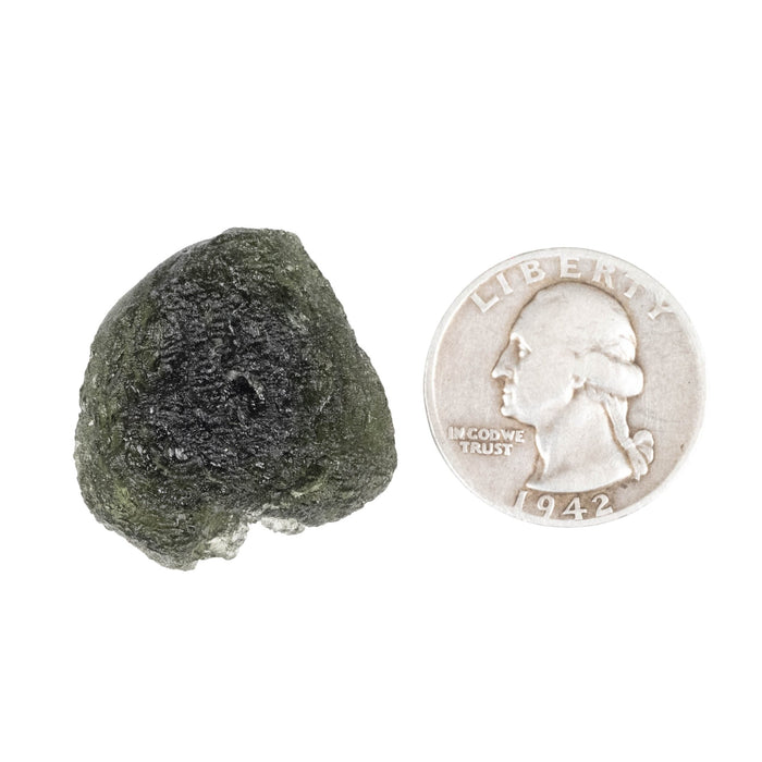 Moldavite 11.10 g 26x25x13mm - InnerVision Crystals