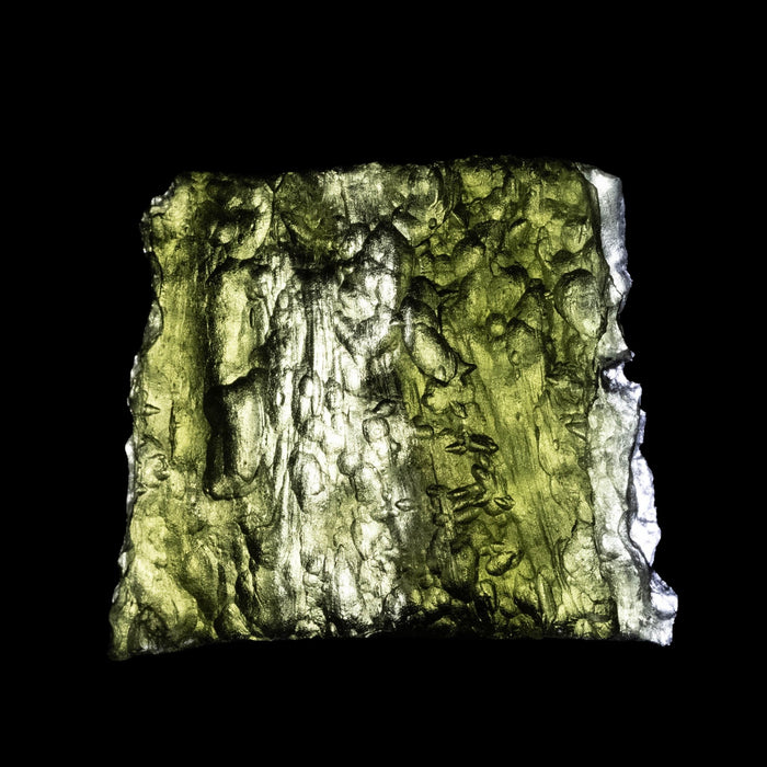 Moldavite 11.10 g 33x27x9mm - InnerVision Crystals