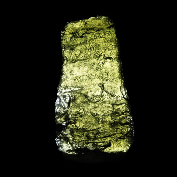 Moldavite 11.11 g 43x23x8mm - InnerVision Crystals