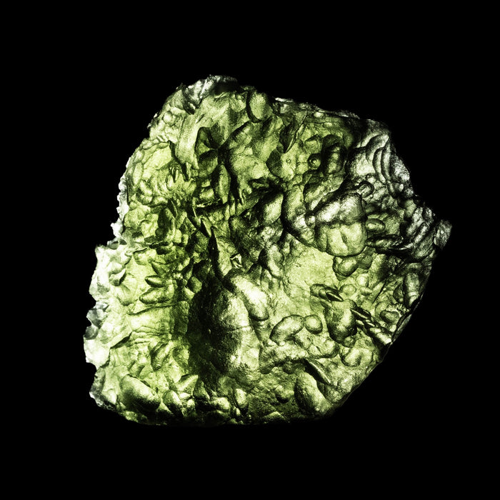 Moldavite 11.15 g 34x32x10mm - InnerVision Crystals