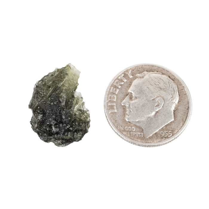 Moldavite 1.12 g 17x13x6mm - InnerVision Crystals