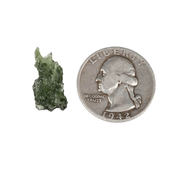 Moldavite 1.13 g 19x10x7mm - InnerVision Crystals
