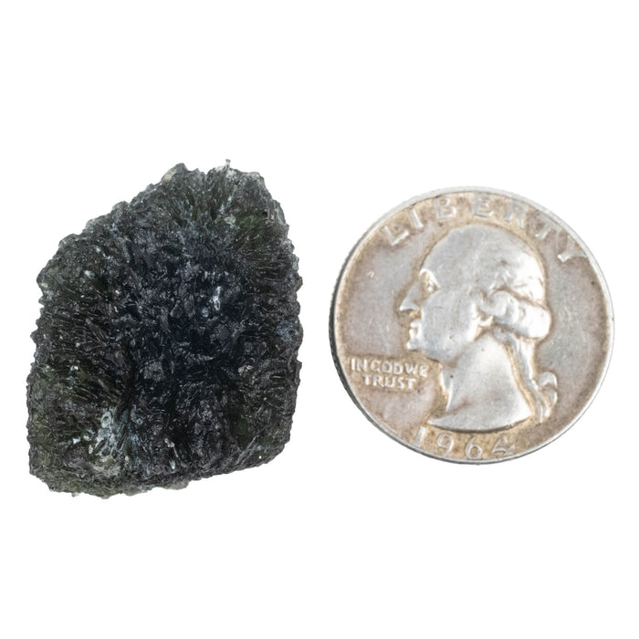 Moldavite 11.40 g 25x22x16mm - InnerVision Crystals