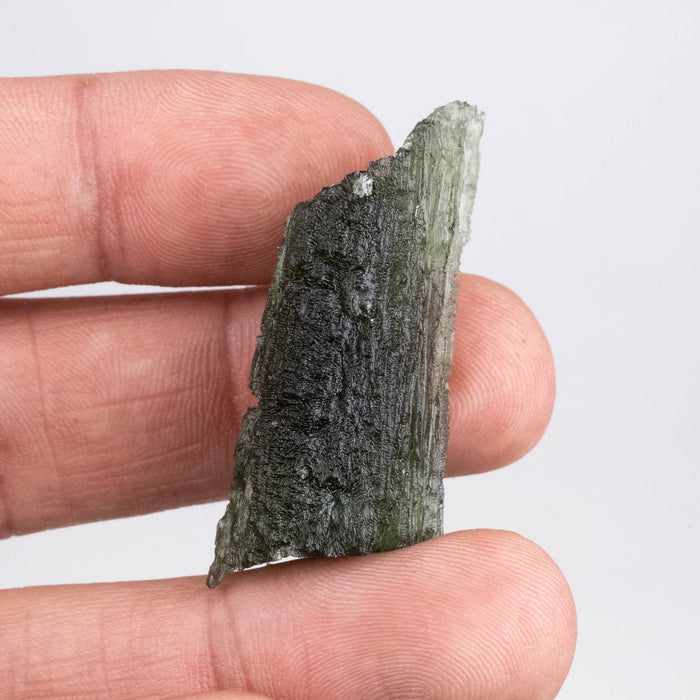 Moldavite 11.48 g 37x19x15mm - InnerVision Crystals