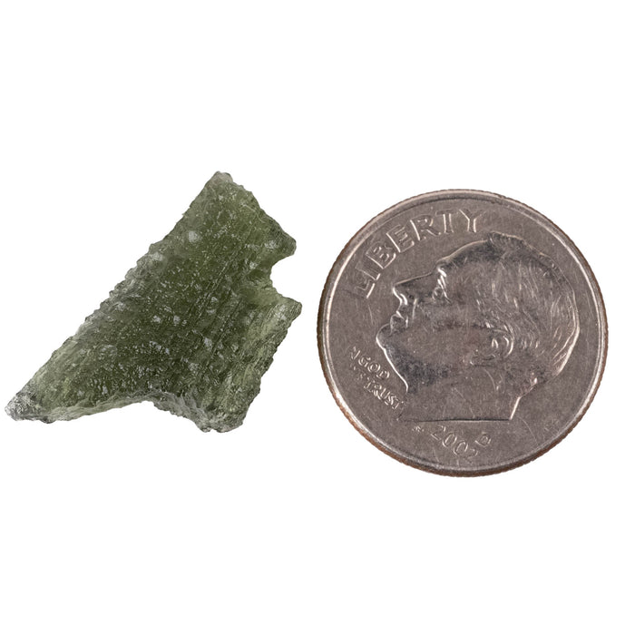 Moldavite 1.15 g 19x11x5mm - InnerVision Crystals