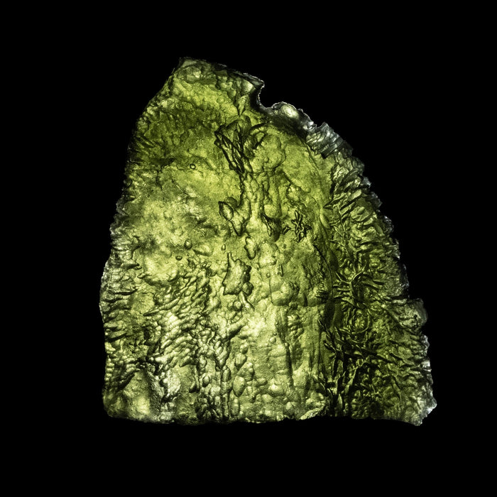 Moldavite 11.55 g 35x33x10mm B Grade - InnerVision Crystals