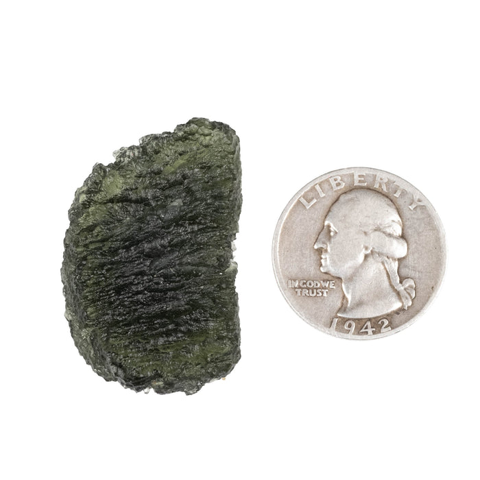 Moldavite 11.80 g 36x25x10mm - InnerVision Crystals