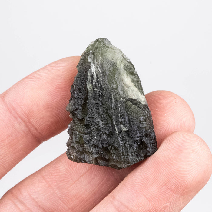 Moldavite 11.84 g 36x25x12mm - InnerVision Crystals
