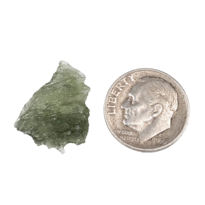 Moldavite 1.19 g 17x14x5mm - InnerVision Crystals