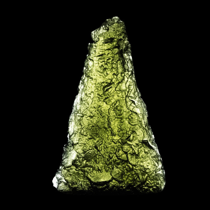 Moldavite 11.92 g 63x26x11mm - InnerVision Crystals