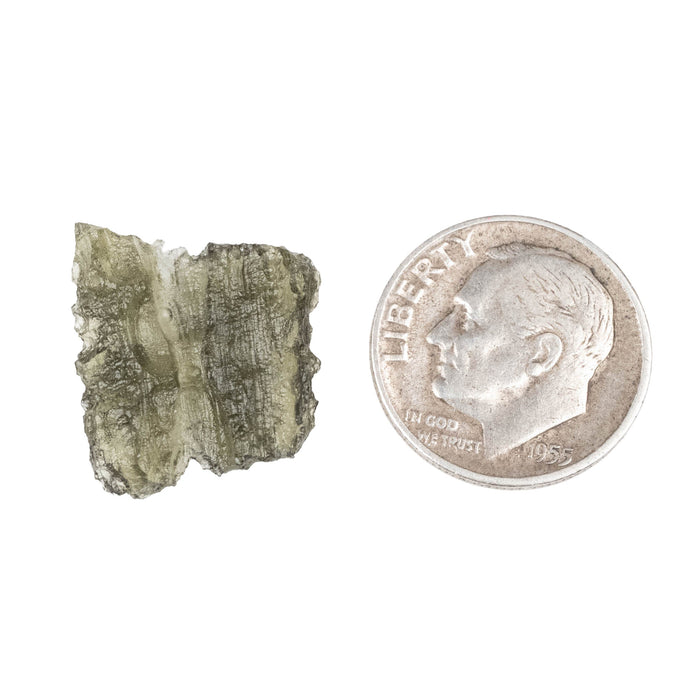 Moldavite 1.22 g 17x15x5mm - InnerVision Crystals
