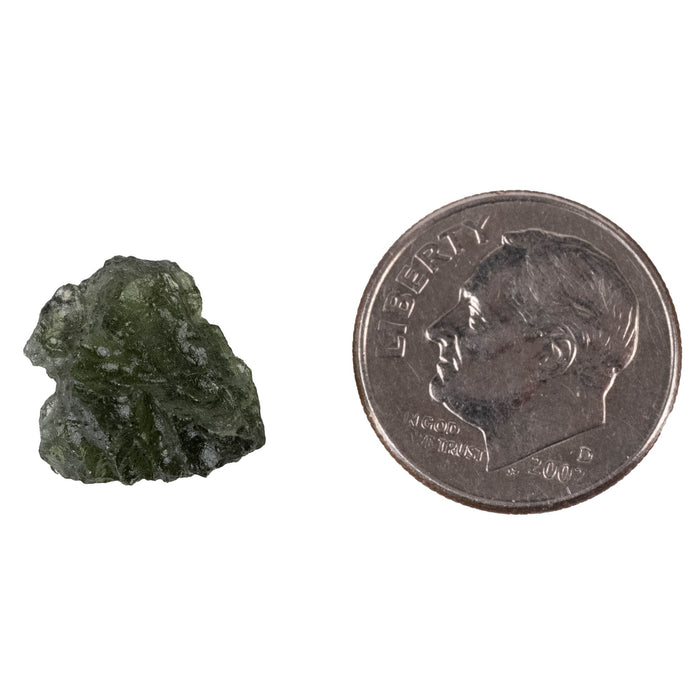 Moldavite 1.23 g 12x12x8mm - InnerVision Crystals