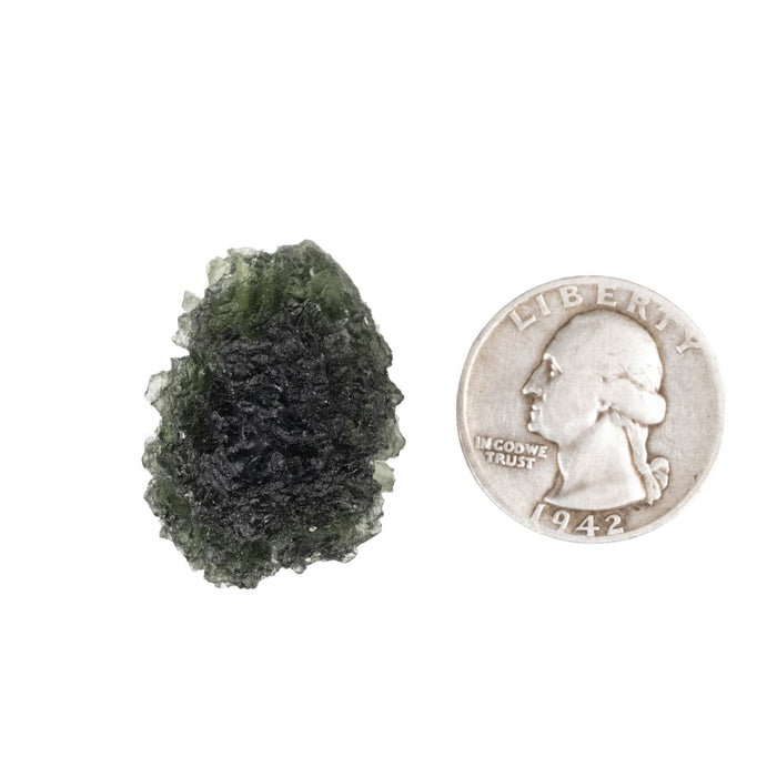 Moldavite 12.49 g 28x23x22mm - InnerVision Crystals