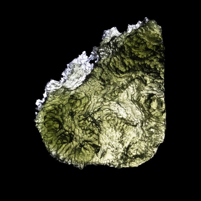 Moldavite 12.53 g 37x31x11mm - InnerVision Crystals