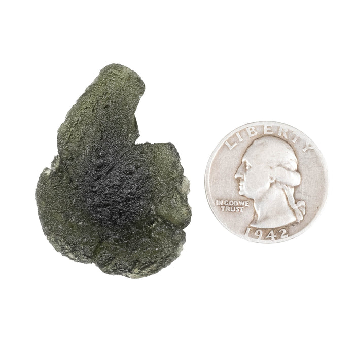 Moldavite 12.69 g 40x2+9x12mm - InnerVision Crystals