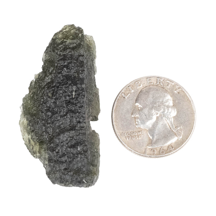 Moldavite 12.70 g 46x20x11mm - InnerVision Crystals