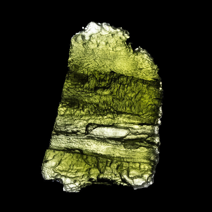 Moldavite 12.77 g 37x25x10mm - InnerVision Crystals