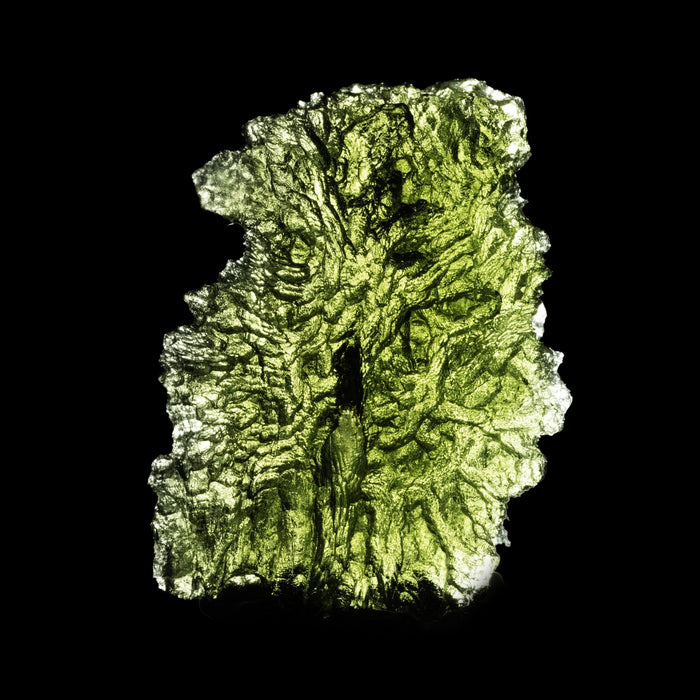 Moldavite 12.83 g 35x25x13mm - InnerVision Crystals