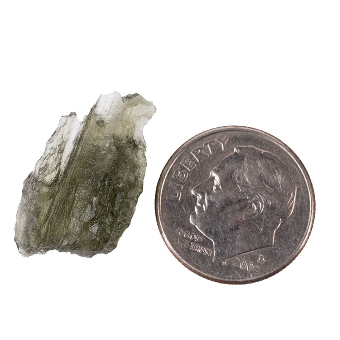 Moldavite 1.29 g 21x12x5mm - InnerVision Crystals