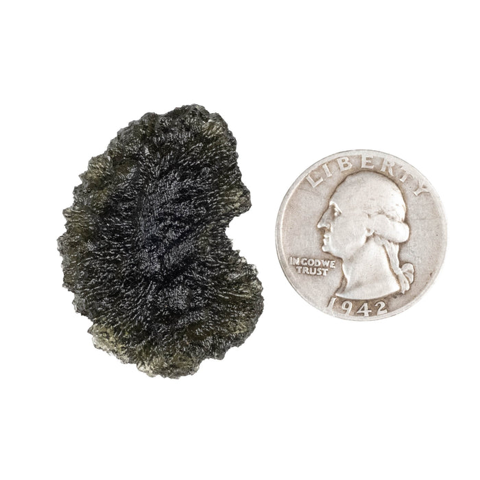 Moldavite 12.96 g 37x25x13mm - InnerVision Crystals