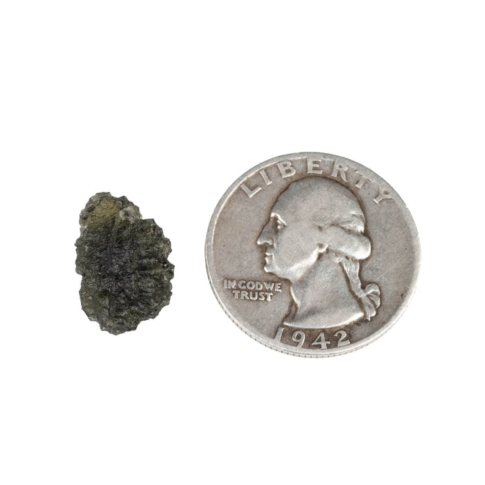 Moldavite 1.30 g 15x12x8mm - InnerVision Crystals