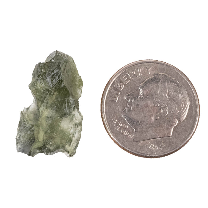 Moldavite 1.30 g 19x10x7mm - InnerVision Crystals