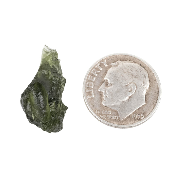 Moldavite 1.30 g 20x10x8mm - InnerVision Crystals