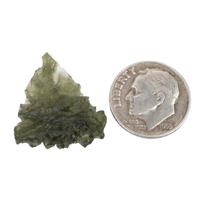 Moldavite 1.30 g 23x19x6mm - InnerVision Crystals