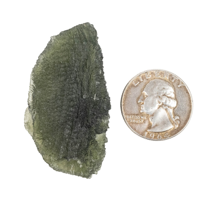 Moldavite 13.20 g 50x28x12mm B Grade - InnerVision Crystals