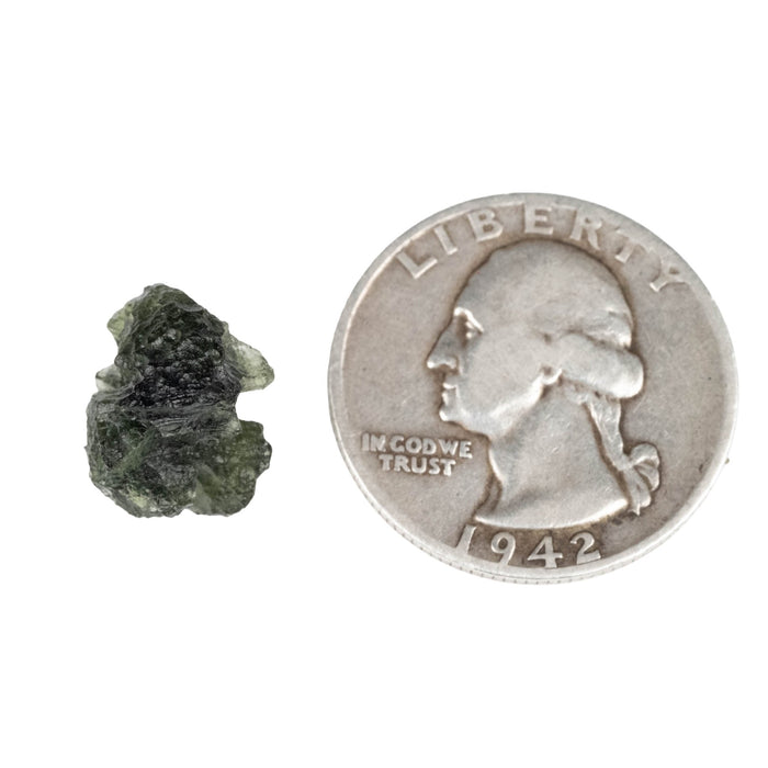 Moldavite 1.33 g 12x11x10mm - InnerVision Crystals
