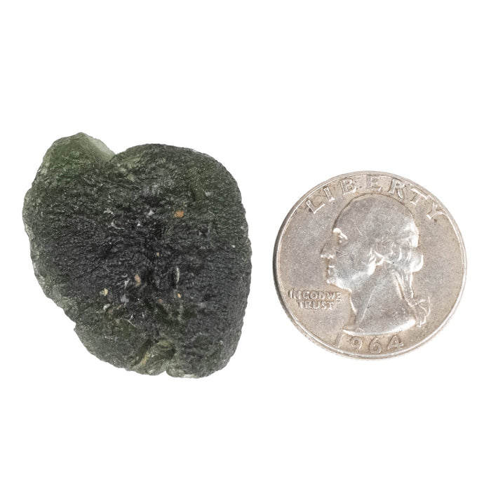 Moldavite 13.35 g 35x26x14mm - InnerVision Crystals