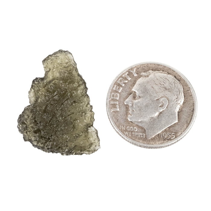 Moldavite 1.34 g 21x15x4mm - InnerVision Crystals