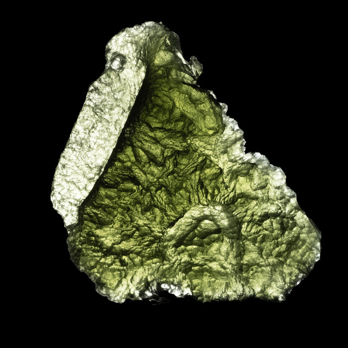 Moldavite 13.51 g 41x31x13mm B Grade - InnerVision Crystals