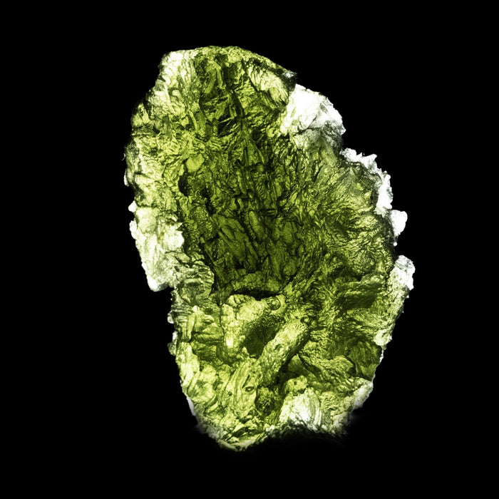 Moldavite 13.53 g 37x26x17mm - InnerVision Crystals